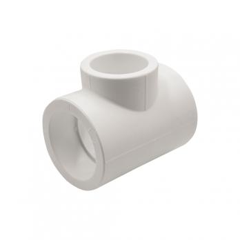 Тройник переходной 50х40х50 EVER® plast БЕЛЫЙ (Россия)