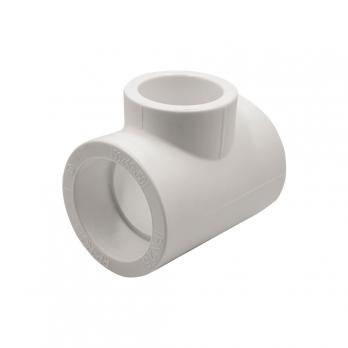 Тройник переходной 50х40х50 EVER® plast БЕЛЫЙ (Россия)