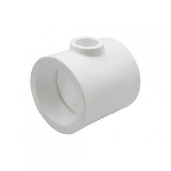 Тройник переходной 63х25х63 EVER® plast БЕЛЫЙ (Россия)