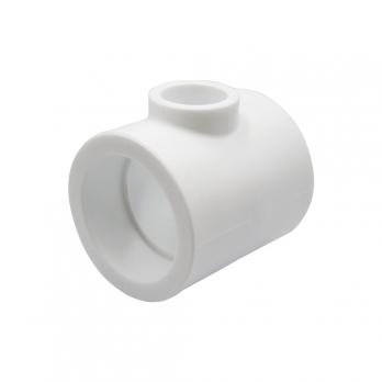 Тройник переходной 63х32х63 EVER® plast БЕЛЫЙ (Россия)