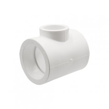 Тройник переходной 63х40х63 EVER® plast БЕЛЫЙ (Россия)