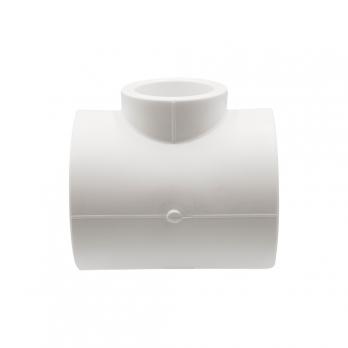 Тройник переходной 63х40х63 EVER® plast БЕЛЫЙ (Россия)