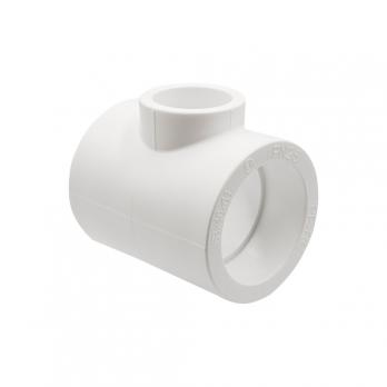 Тройник переходной 63х40х63 EVER® plast БЕЛЫЙ (Россия)