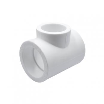 Тройник переходной 63х50х63 EVER® plast БЕЛЫЙ (Россия)