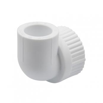 Уголок комб. вн 20х1/2'' EVER® plast БЕЛЫЙ (Россия)