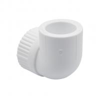 Уголок комб. вн 25х1/2'' EVER® plast  БЕЛЫЙ (Россия)