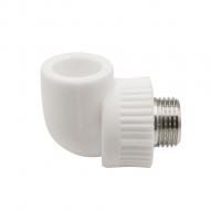 Уголок комб. нар 20х1/2'' EVER® plast  БЕЛЫЙ (Россия)