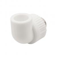 Уголок комб. нар 20х1/2'' EVER® plast  БЕЛЫЙ (Россия)