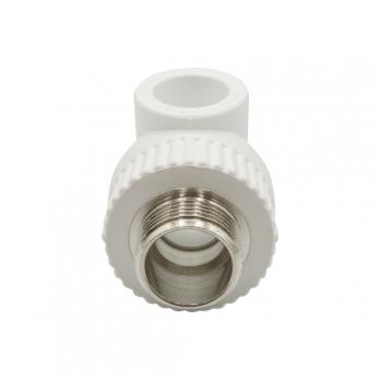 Уголок комб. нар 20х3/4'' EVER® plast  БЕЛЫЙ (Россия)