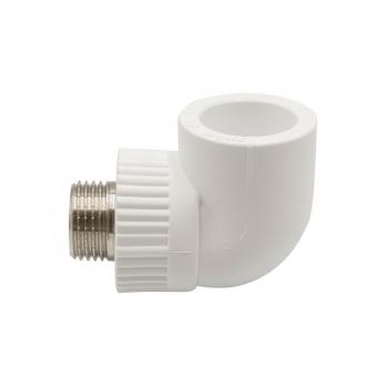 Уголок комб. нар 25х1/2'' EVER® plast БЕЛЫЙ (Россия)