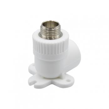 Уголок комб. нар 25х1/2'' с креплением EVER® plast БЕЛЫЙ (Россия)