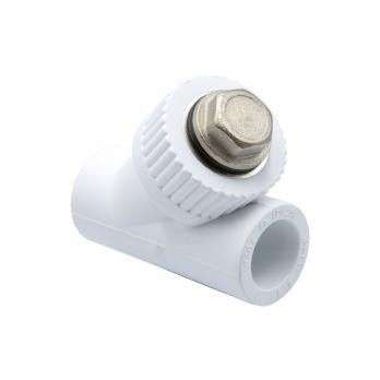 Фильтр косой 20 EVER® plast БЕЛЫЙ (Россия)