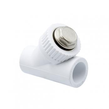 Фильтр косой 25 EVER® plast БЕЛЫЙ (Россия)