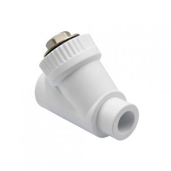 Фильтр косой 32 вн/нар EVER® plast БЕЛЫЙ (Россия)