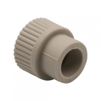 Муфта комб. вн 20х1/2'' EVER® plast  СЕРЫЙ (Россия)