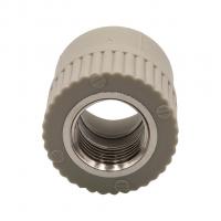 Муфта комб. вн 25х1/2'' EVER® plast  СЕРЫЙ (Россия)