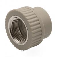 Муфта комб. вн 32х1'' EVER® plast  СЕРЫЙ (Россия)