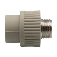 Муфта комб. нар 20х1/2'' EVER® plast   СЕРЫЙ (Россия)