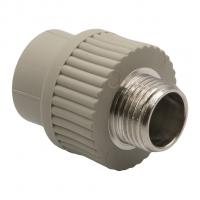 Муфта комб. нар 20х1/2'' EVER® plast   СЕРЫЙ (Россия)