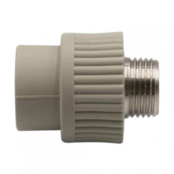 Муфта комб. нар 20х1/2'' EVER® plast   СЕРЫЙ (Россия)