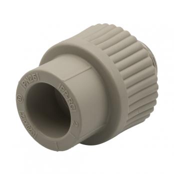 Муфта комб. нар 20х1/2'' EVER® plast   СЕРЫЙ (Россия)