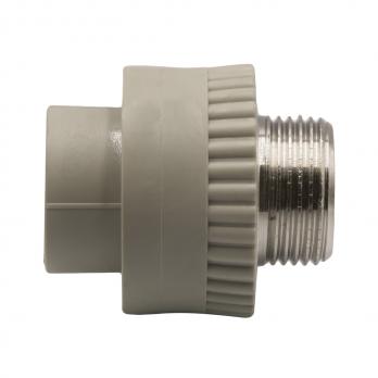 Муфта комб. нар 20х3/4'' EVER® plast  СЕРЫЙ (Россия)