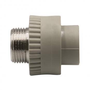 Муфта комб. нар 20х3/4'' EVER® plast  СЕРЫЙ (Россия)