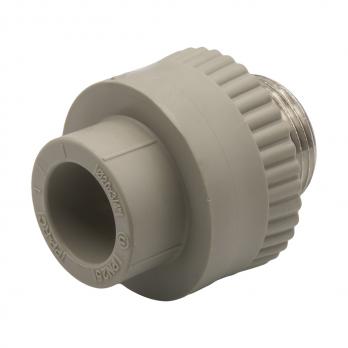 Муфта комб. нар 20х3/4'' EVER® plast  СЕРЫЙ (Россия)
