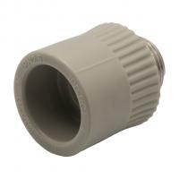 Муфта комб. нар 32х3/4'' EVER® plast  СЕРЫЙ (Россия)
