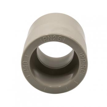 Муфта переходная 50/40 нар/вн EVER® plast СЕРЫЙ (Россия)