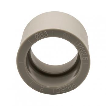 Муфта соединительная 63 EVER® plast  СЕРЫЙ (Россия)