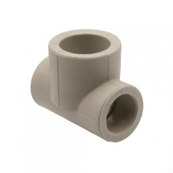 Тройник переходной 20х25х20 EVER® plast  СЕРЫЙ (Россия)