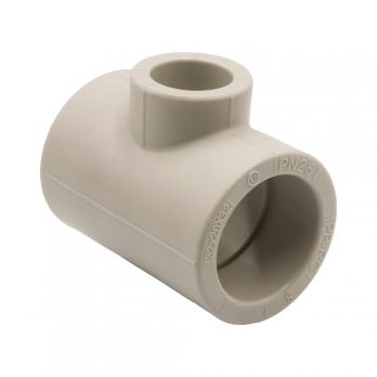 Тройник переходной 32х20х32 EVER® plast  СЕРЫЙ (Россия)