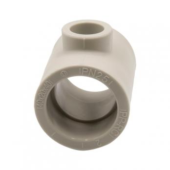 Тройник переходной 40х20х40 EVER® plast  СЕРЫЙ (Россия)