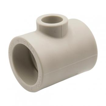 Тройник переходной 40х20х40 EVER® plast  СЕРЫЙ (Россия)