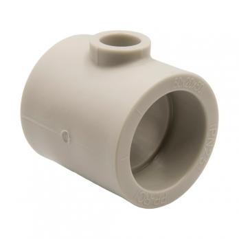 Тройник переходной 50х20х50 EVER® plast  СЕРЫЙ (Россия)