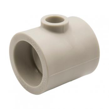 Тройник переходной 50х20х50 EVER® plast  СЕРЫЙ (Россия)