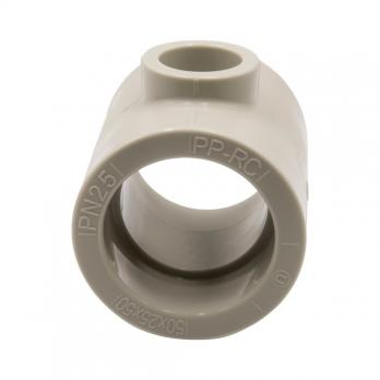 Тройник переходной 50х25х50 EVER® plast  СЕРЫЙ (Россия)