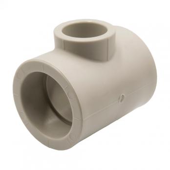 Тройник переходной 50х32х50 EVER® plast  СЕРЫЙ (Россия)