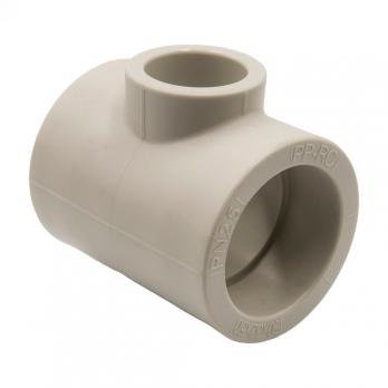 Тройник переходной 50х32х50 EVER® plast  СЕРЫЙ (Россия)