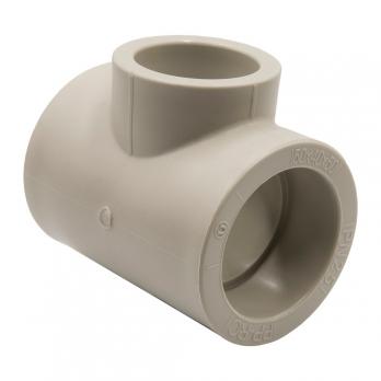 Тройник переходной 50х40х50 EVER® plast  СЕРЫЙ (Россия)