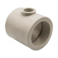 Тройник переходной 63х25х63 EVER® plast  СЕРЫЙ (Россия)