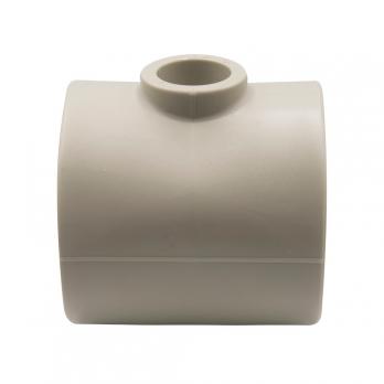 Тройник переходной 63х25х63 EVER® plast  СЕРЫЙ (Россия)