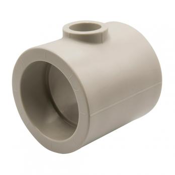 Тройник переходной 63х25х63 EVER® plast  СЕРЫЙ (Россия)