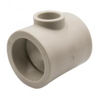 Тройник переходной 63х32х63 EVER® plast  СЕРЫЙ (Россия)