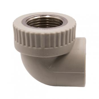 Уголок комб. вн 32х1'' EVER® plast  СЕРЫЙ (Россия)