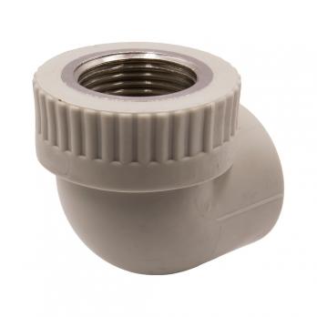 Уголок комб. вн 32х1'' EVER® plast  СЕРЫЙ (Россия)