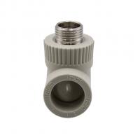 Уголок комб. нар 25х1/2'' EVER® plast   СЕРЫЙ (Россия)