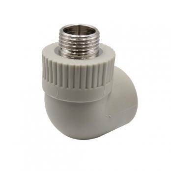 Уголок комб. нар 25х1/2'' EVER® plast   СЕРЫЙ (Россия)