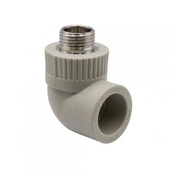 Уголок комб. нар 25х1/2'' EVER® plast   СЕРЫЙ (Россия)